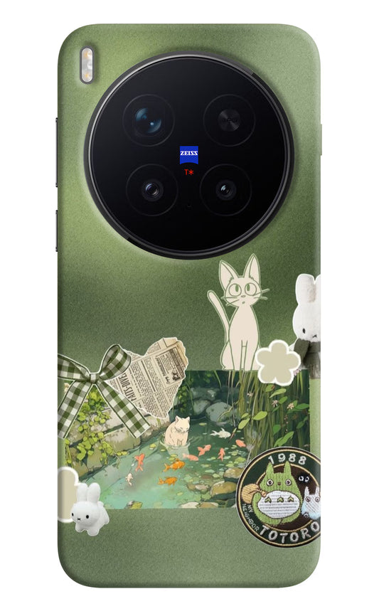 Aesthetic anime Vivo X300 Pro Hard Case Back Cover by Casekaro