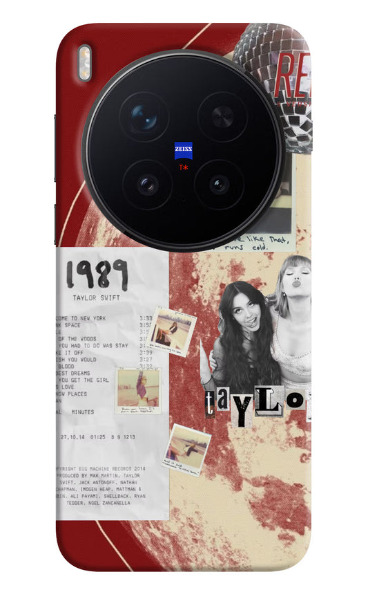 Taylor Swift Vivo X300 Pro Hard Case Back Cover by Casekaro