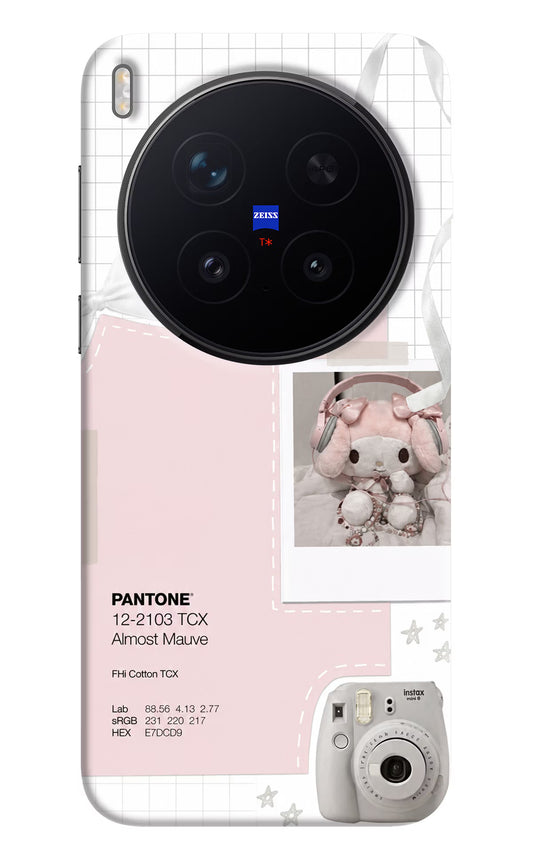 Pantone Asthetic Vivo X300 Pro Hard Case Back Cover by Casekaro