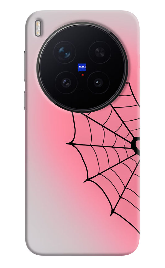 Pink Web Vivo X300 Pro Hard Case Back Cover by Casekaro
