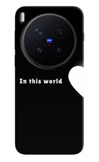 This World Vivo X300 Pro Hard Case Back Cover by Casekaro