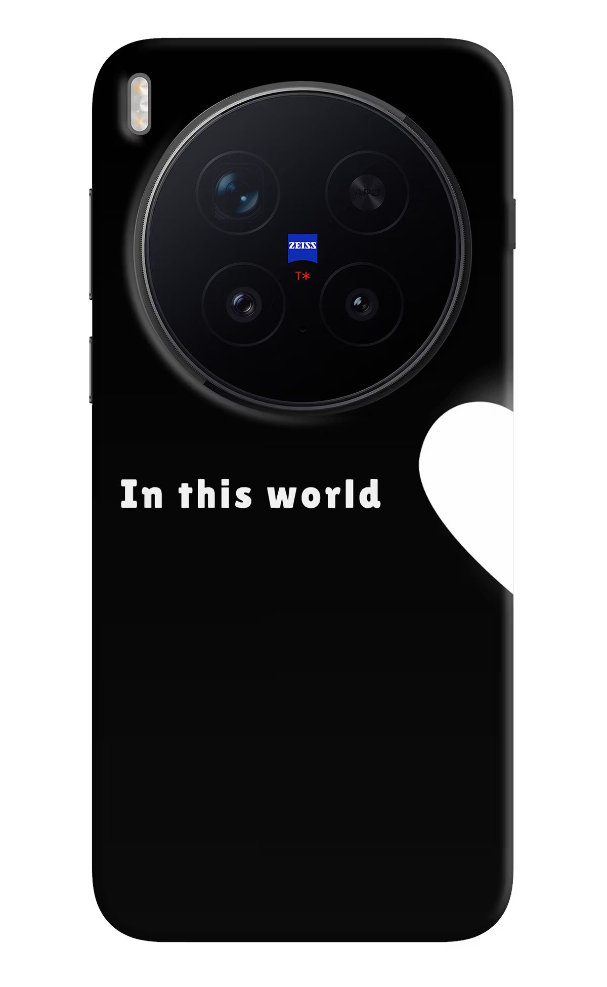 This World Vivo X300 Pro Hard Case Back Cover by Casekaro