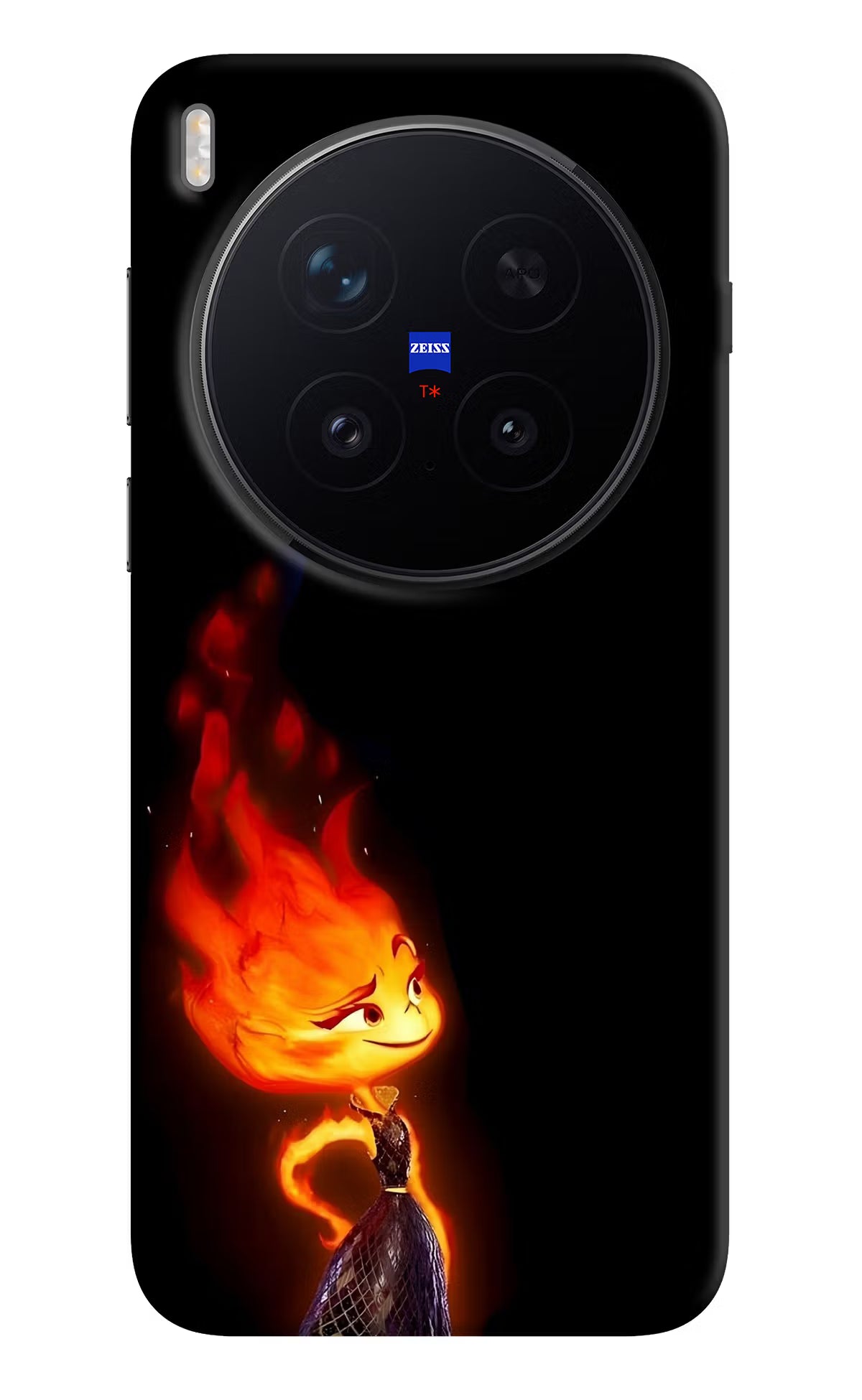 Ember Flame Vivo X300 Pro Hard Case Back Cover by Casekaro
