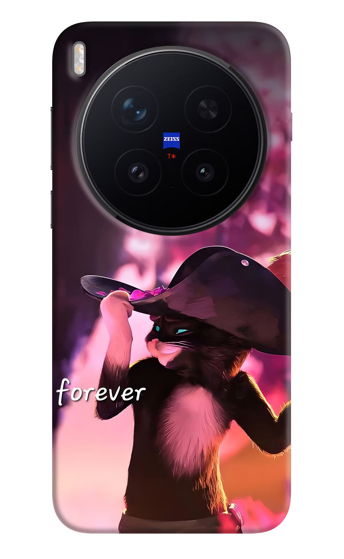 Forever Cat Vivo X300 Pro Hard Case Back Cover by Casekaro