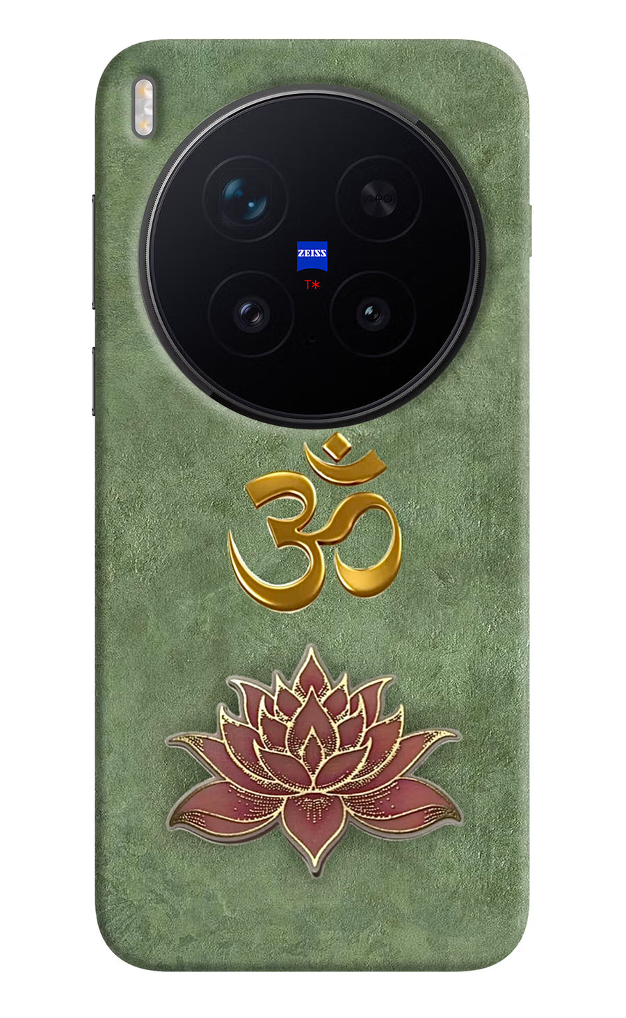 Om & Lotus Vivo X300 Pro Back Cover, Hard case