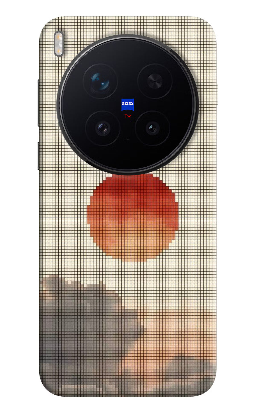 Pixel Sun Vivo X300 Pro Back Cover, Hard case