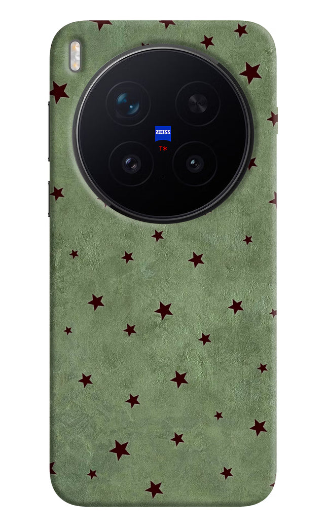 Green Stars Vivo X300 Pro Hard Case Back Cover by Casekaro