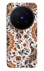 White Mayura Vivo X300 Pro Hard Case Back Cover by Casekaro