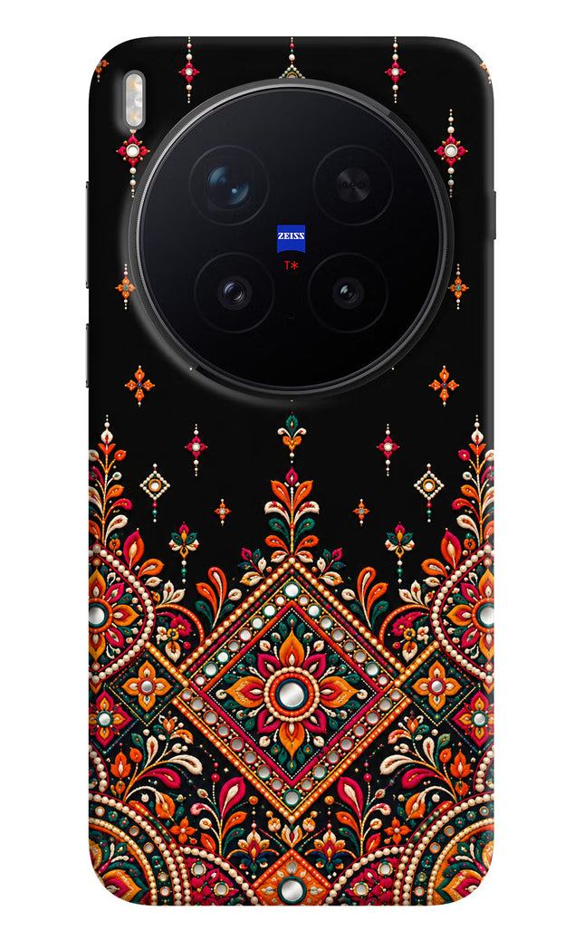 Noir Mehfil Vivo X300 Pro Hard Case Back Cover by Casekaro