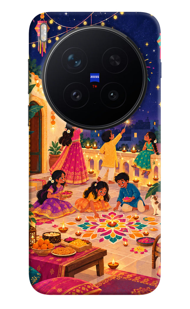 Diwali Night Vivo X300 Pro Hard Case Back Cover by Casekaro