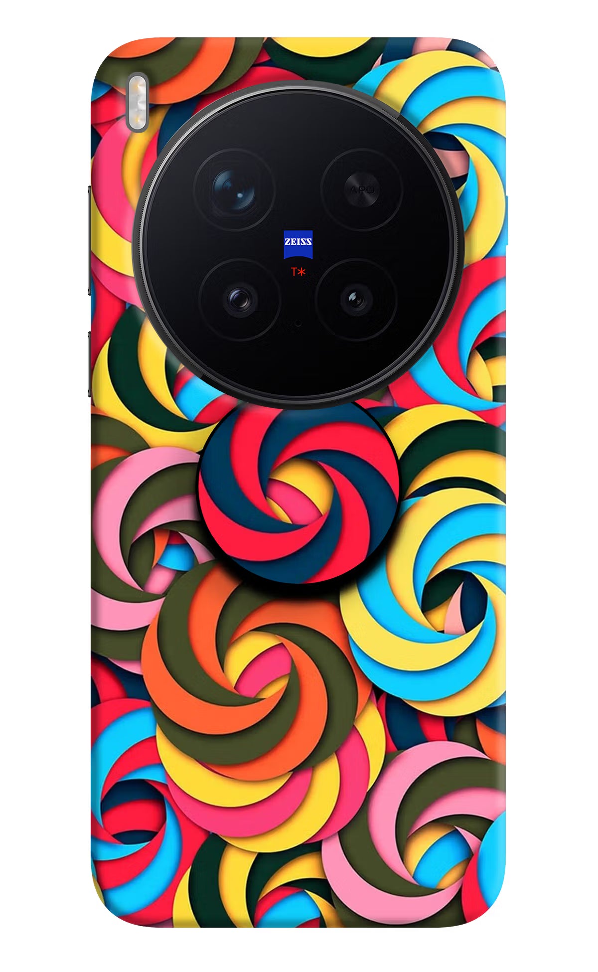 Spiral Pattern Vivo X300 Pro Pop Case by Casekaro