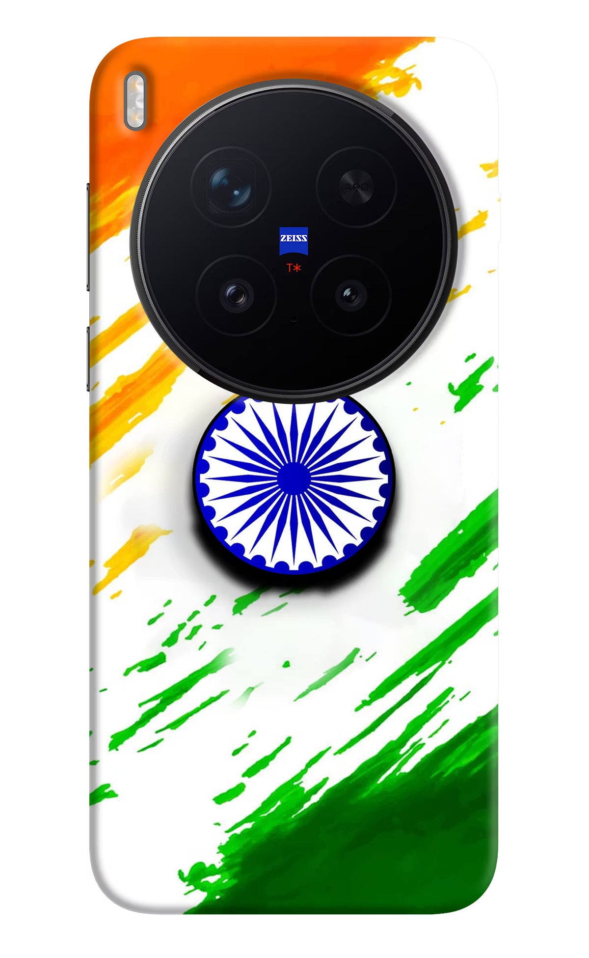 Indian Flag Ashoka Chakra Vivo X300 Pro Pop Case by Casekaro