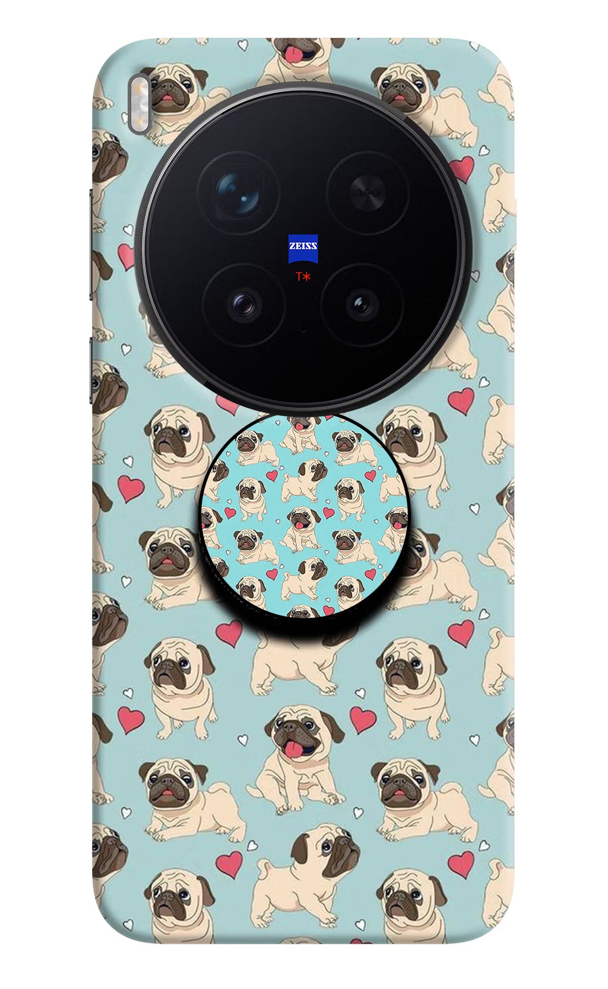 Pug Dog Vivo X300 Pro Pop Case by Casekaro
