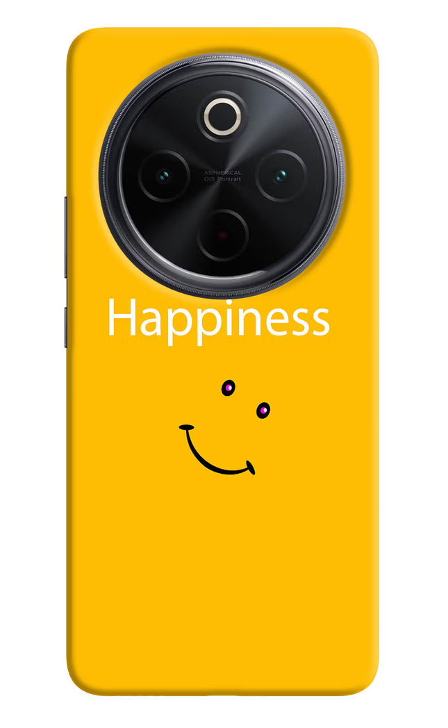 Happiness With Smiley iQOO Z10 5G Hard Case Back Cover by Casekaro