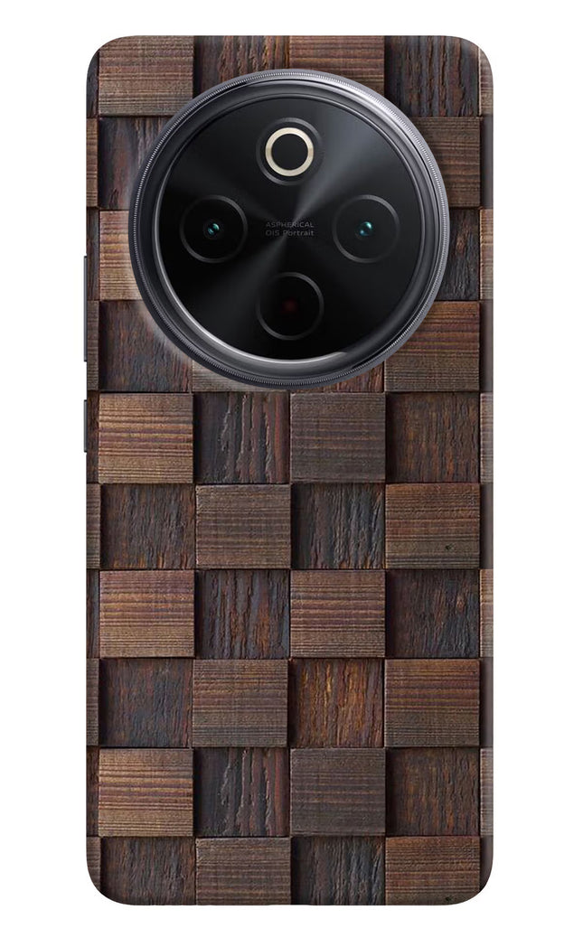 Wooden Cube Design iQOO Z10 5G Hard Case Back Cover by Casekaro