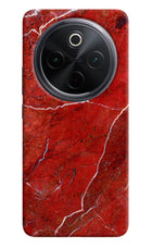 Red Marble Design iQOO Z10 5G Hard Case Back Cover by Casekaro