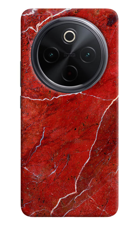 Red Marble Design iQOO Z10 5G Hard Case Back Cover by Casekaro