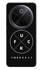 Go Fuck Yourself iQOO Z10 5G Hard Case Back Cover by Casekaro