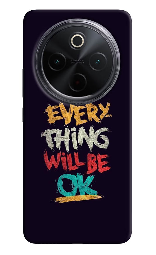 Everything Will Be Ok iQOO Z10 5G Hard Case Back Cover by Casekaro