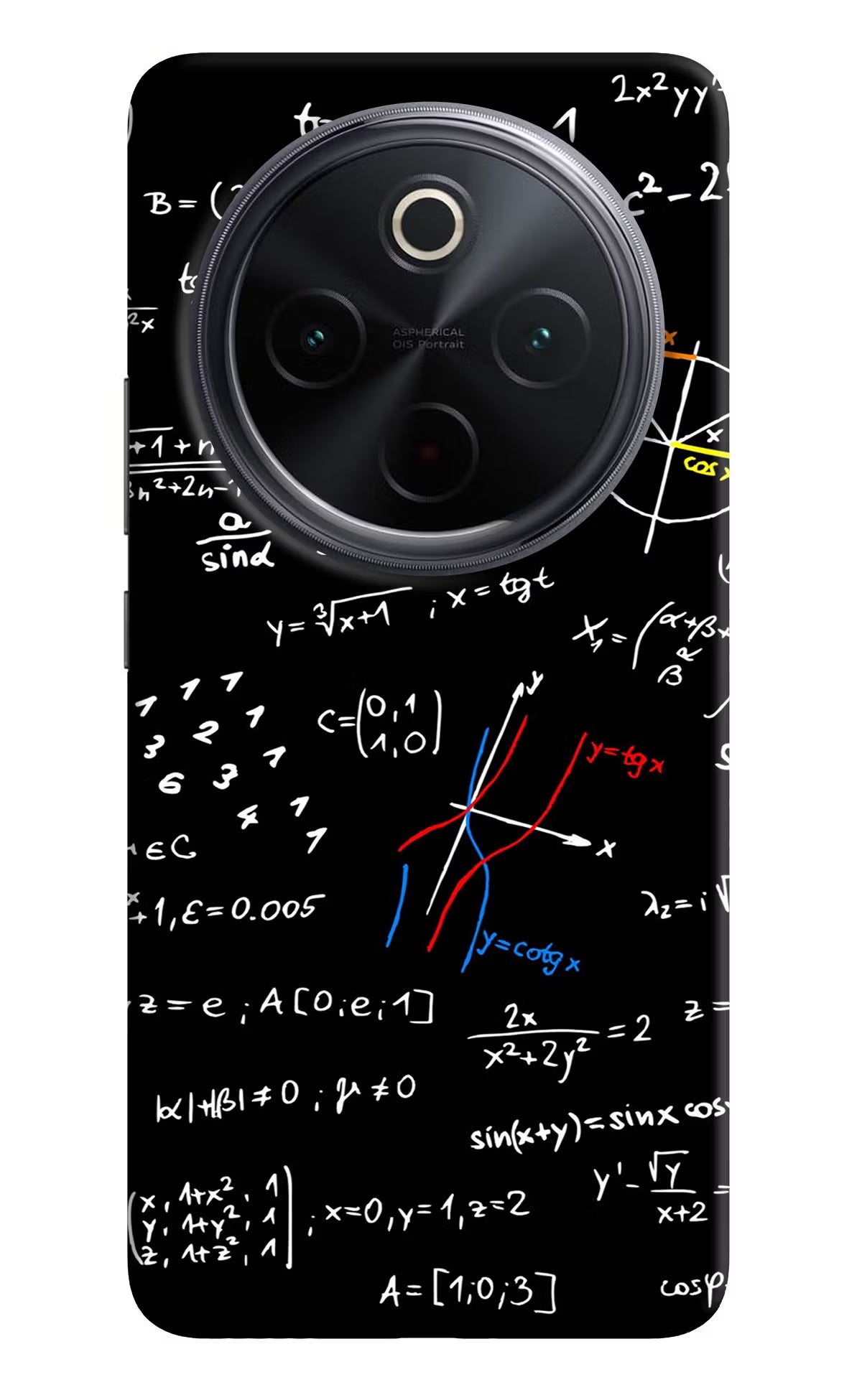 Mathematics Formula iQOO Z10 5G Hard Case Back Cover by Casekaro