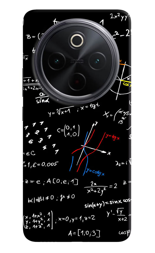 Mathematics Formula iQOO Z10 5G Hard Case Back Cover by Casekaro