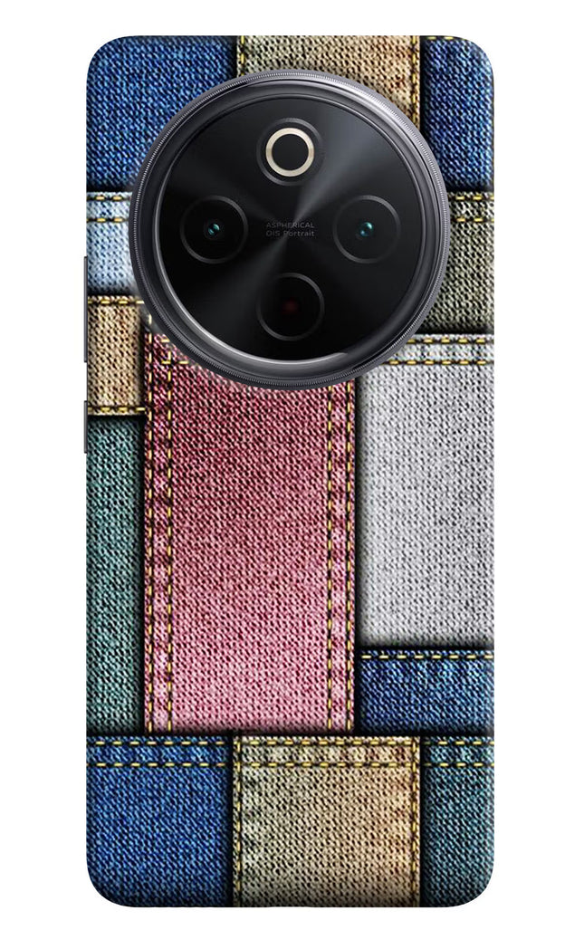 Multicolor Jeans iQOO Z10 5G Hard Case Back Cover by Casekaro