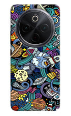 Space Abstract iQOO Z10 5G Hard Case Back Cover by Casekaro