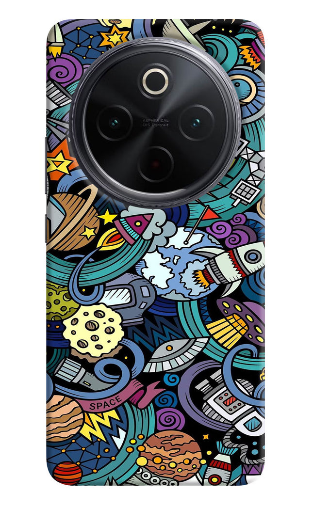 Space Abstract iQOO Z10 5G Hard Case Back Cover by Casekaro