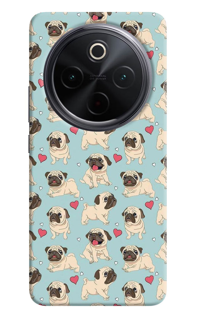 Pug Dog iQOO Z10 5G Hard Case Back Cover by Casekaro