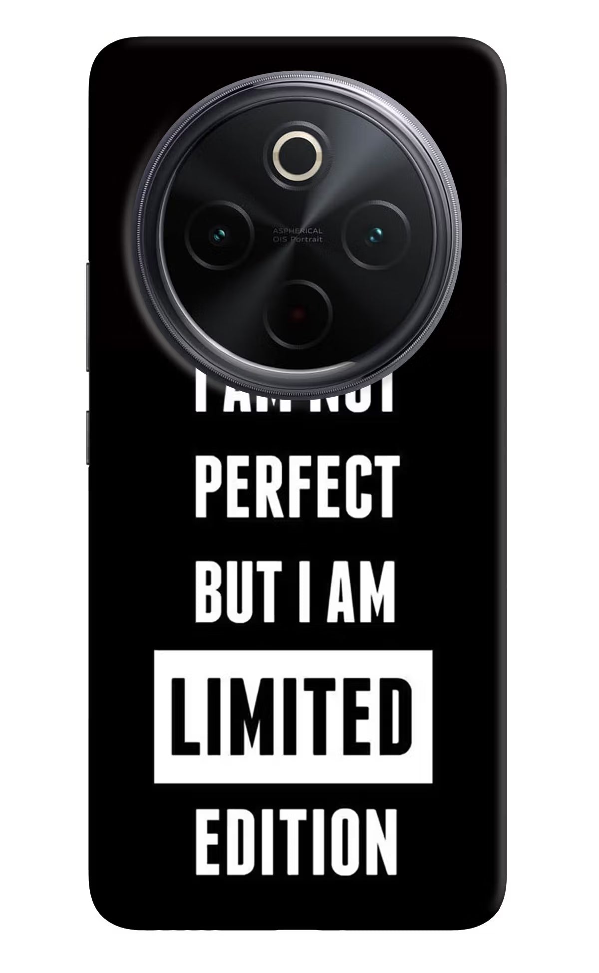 I Am Not Perfect But I Am Limited Edition iQOO Z10 5G Hard Case Back Cover by Casekaro