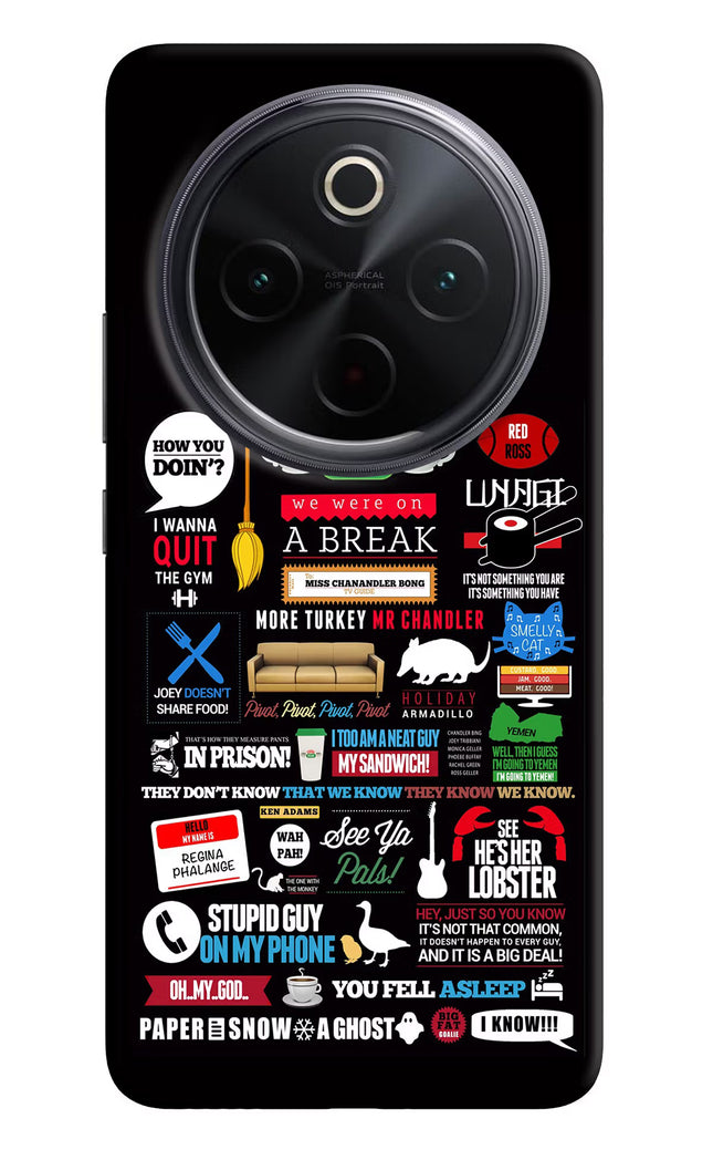 FRIENDS iQOO Z10 5G Hard Case Back Cover by Casekaro