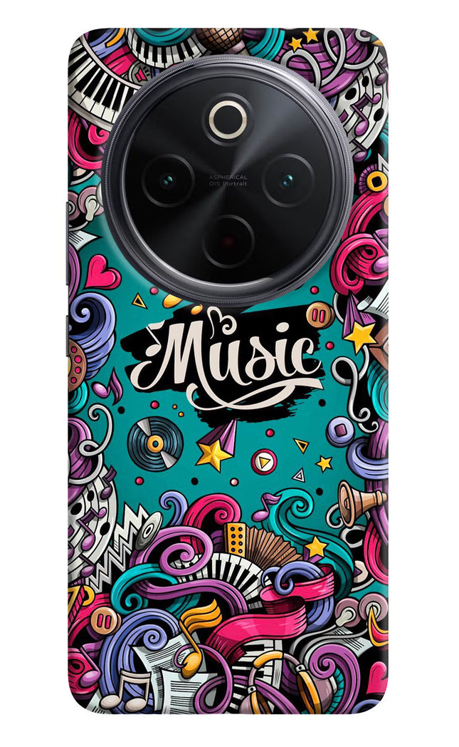 Music Graffiti iQOO Z10 5G Hard Case Back Cover by Casekaro