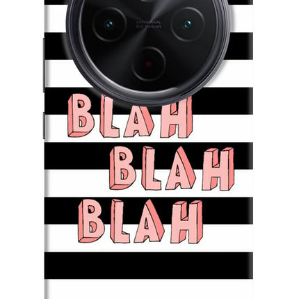 Blah Blah Blah iQOO Z10 5G Hard Case Back Cover by Casekaro