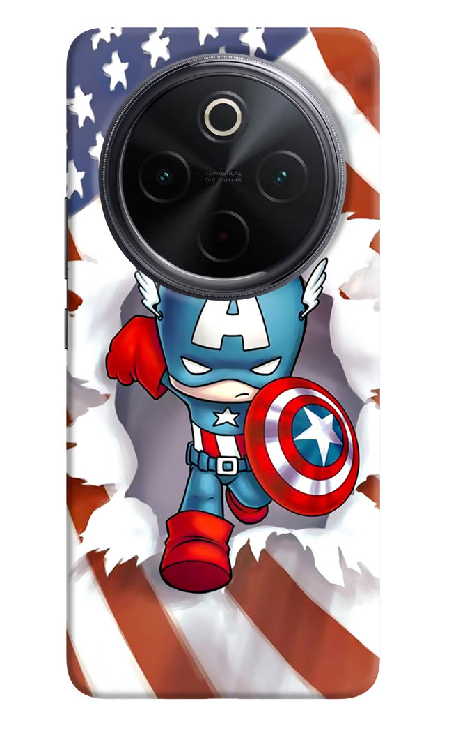 Captain America iQOO Z10 5G Hard Case Back Cover by Casekaro