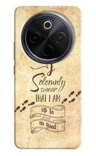 I Solemnly swear that i up to no good iQOO Z10 5G Hard Case Back Cover by Casekaro