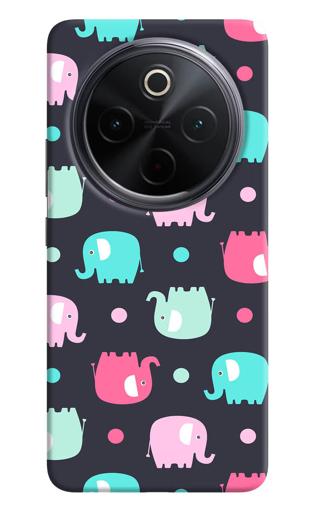 Elephants iQOO Z10 5G Hard Case Back Cover by Casekaro