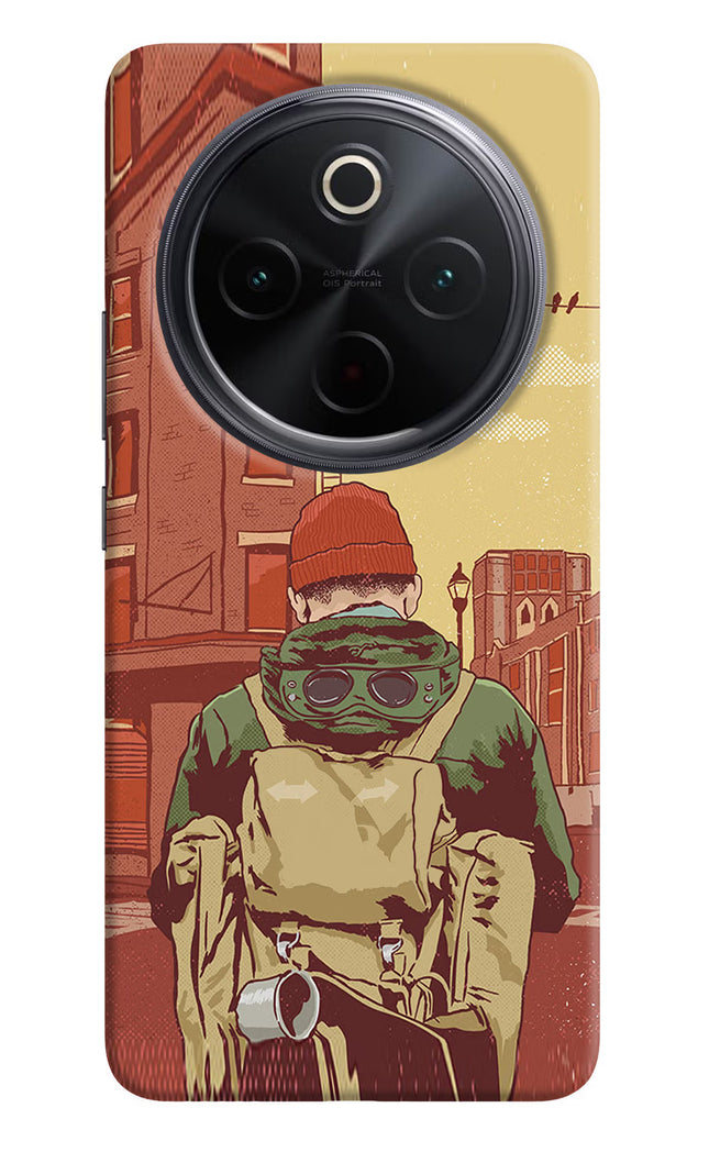 Adventurous iQOO Z10 5G Hard Case Back Cover by Casekaro