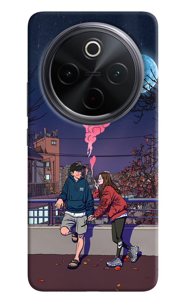Chilling Couple iQOO Z10 5G Hard Case Back Cover by Casekaro