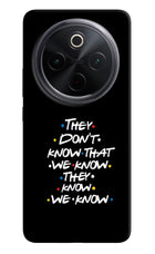 FRIENDS Dialogue iQOO Z10 5G Hard Case Back Cover by Casekaro