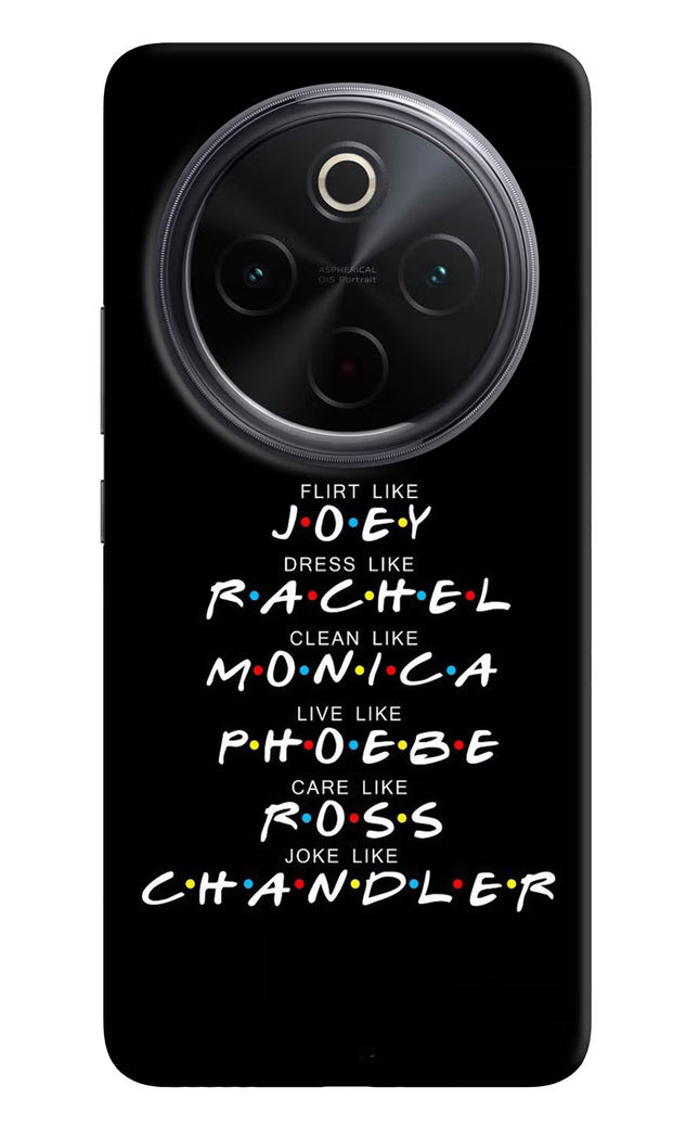 FRIENDS Character iQOO Z10 5G Hard Case Back Cover by Casekaro