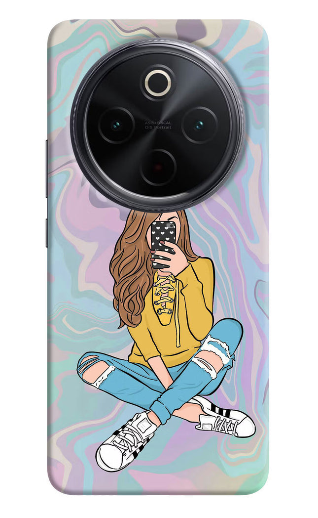 Selfie Girl iQOO Z10 5G Hard Case Back Cover by Casekaro