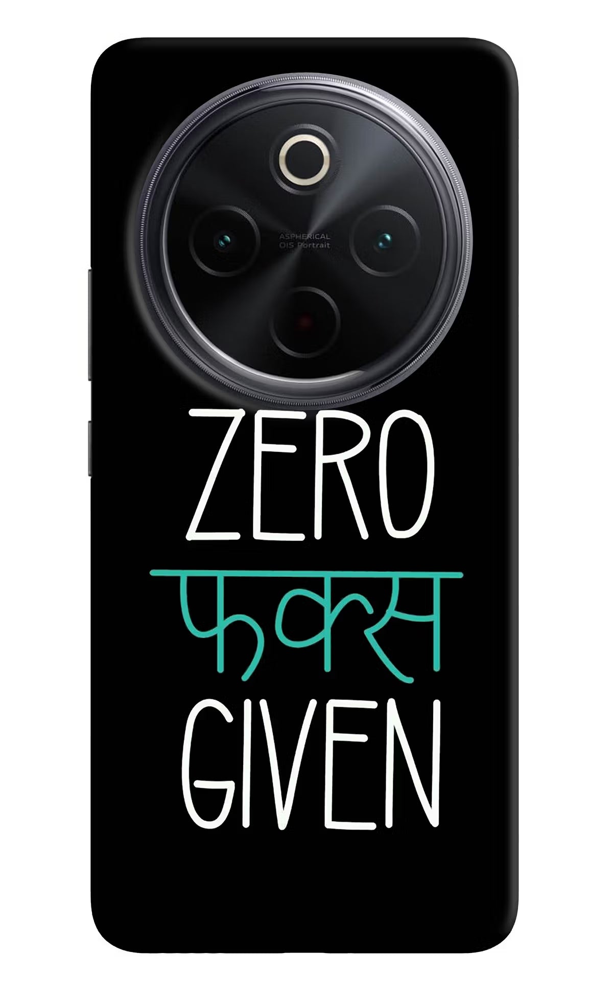 Zero Fucks Given iQOO Z10 5G Hard Case Back Cover by Casekaro