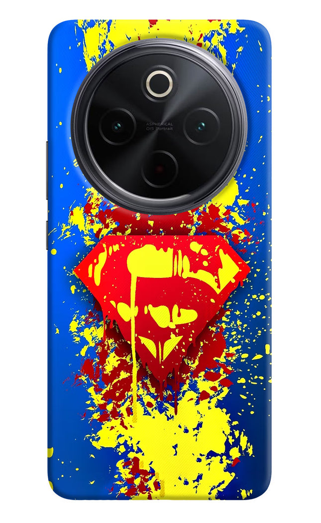 Superman logo iQOO Z10 5G Hard Case Back Cover by Casekaro