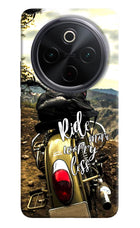 Ride More Worry Less iQOO Z10 5G Hard Case Back Cover by Casekaro