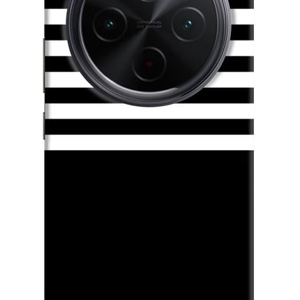 Black and White Print iQOO Z10 5G Hard Case Back Cover by Casekaro