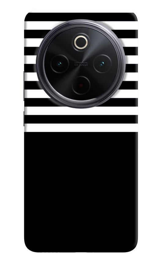 Black and White Print iQOO Z10 5G Hard Case Back Cover by Casekaro