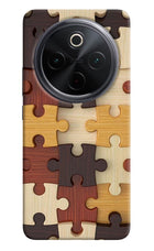 Wooden Puzzle iQOO Z10 5G Hard Case Back Cover by Casekaro