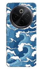 Blue Waves iQOO Z10 5G Hard Case Back Cover by Casekaro