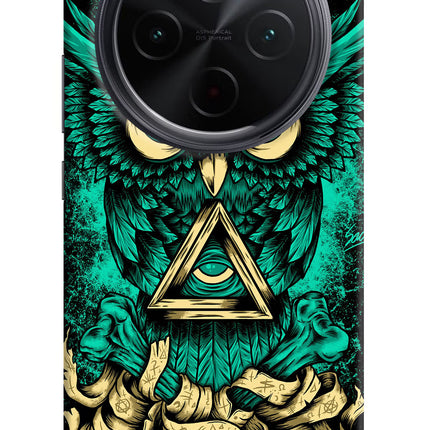 Green Owl iQOO Z10 5G Hard Case Back Cover by Casekaro