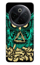 Green Owl iQOO Z10 5G Hard Case Back Cover by Casekaro